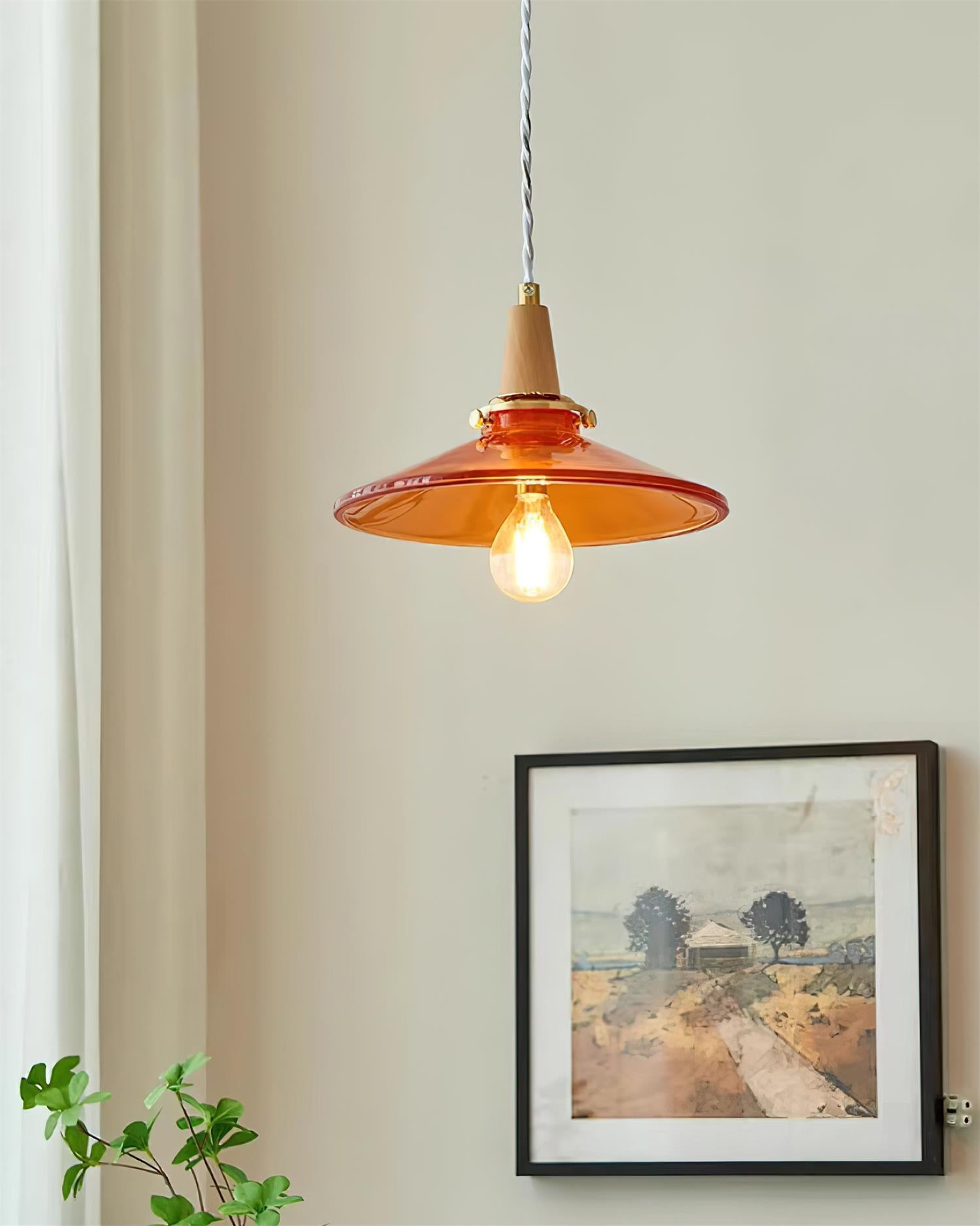 Nordic Brass Glass Pendant Lamp M185