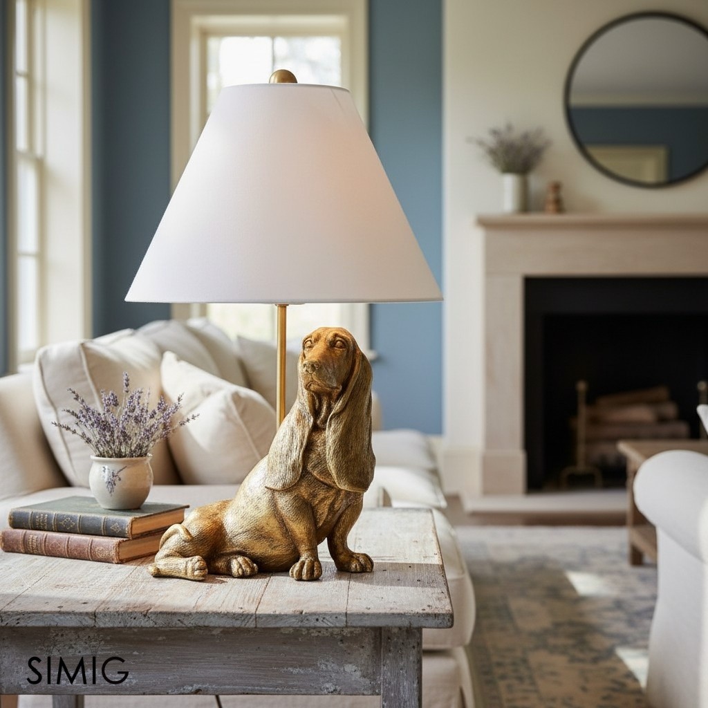 Pawdia Decorative Table Lamp – Cute Animal Design for Bedroom T195