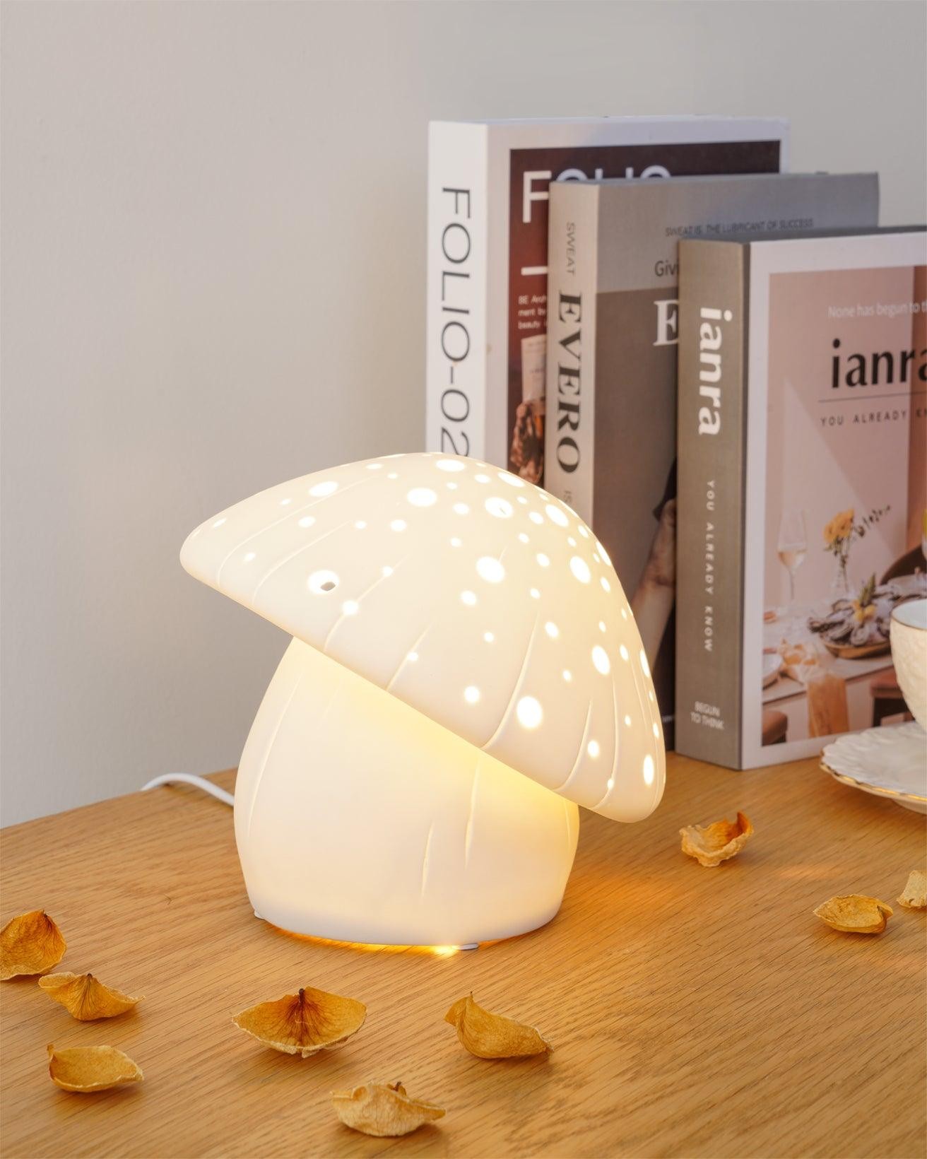 Cartoon Mushroom Skeletonized Table Lamp M363