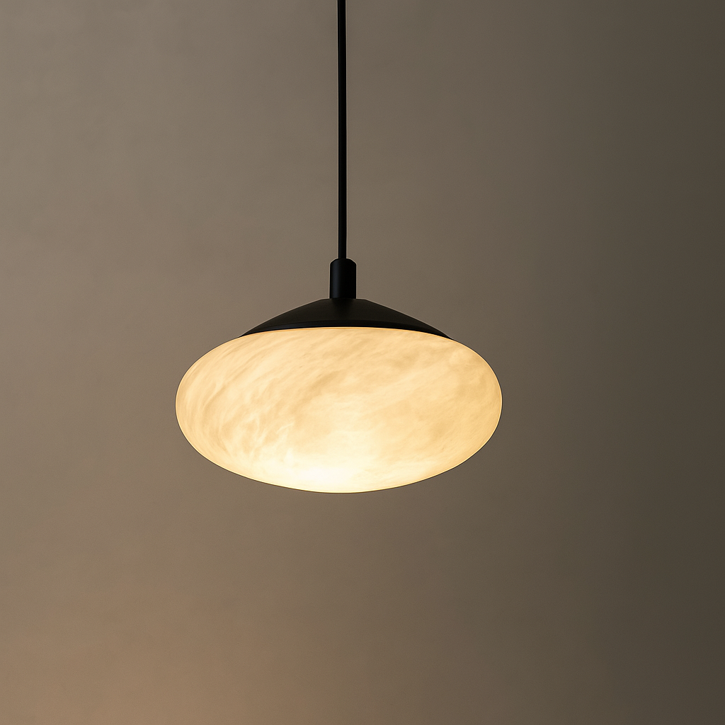 Alabaster Mini Marble Mushroom Pendant Light T2161