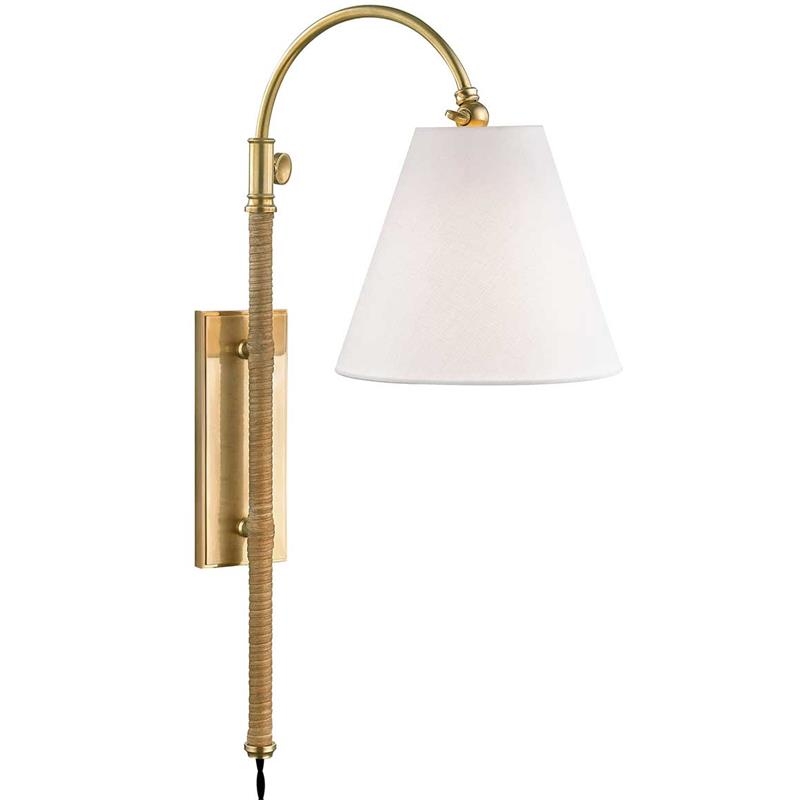 Curves Plug-In Sconce T1819