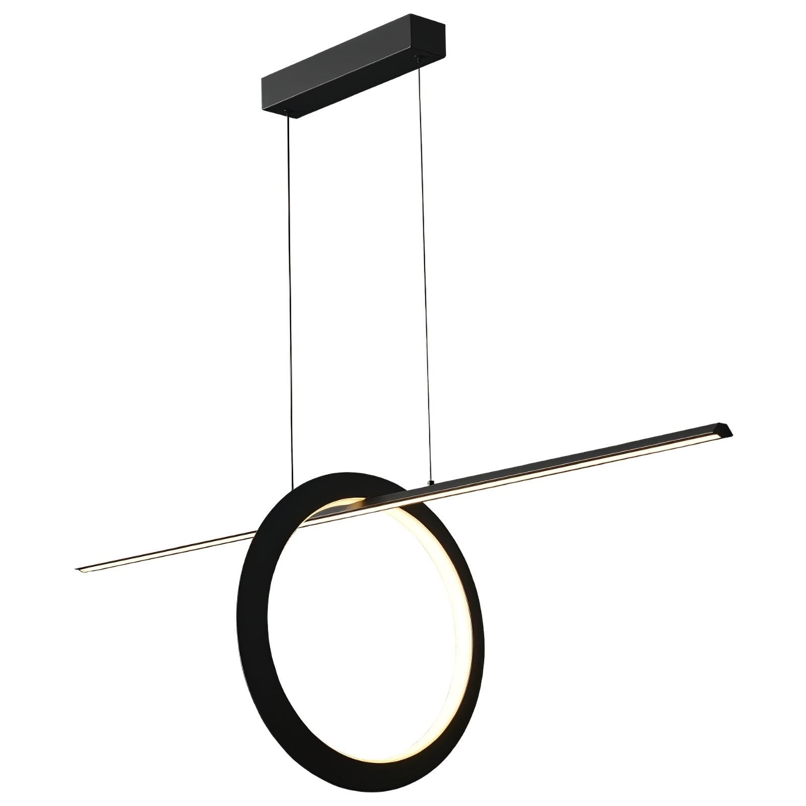 Minimalist High-End Geometric Line Pendant Light M445