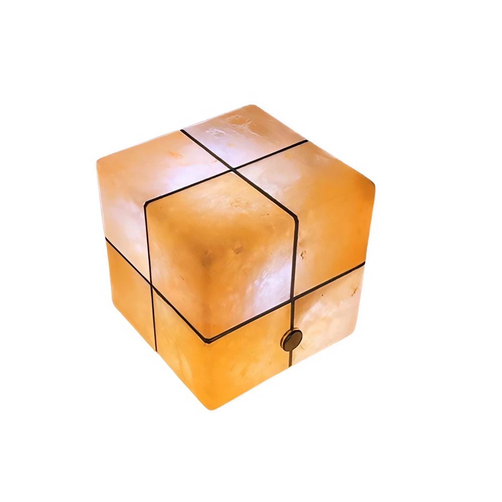 Cube Rechargeable Salt Mineral Night Light