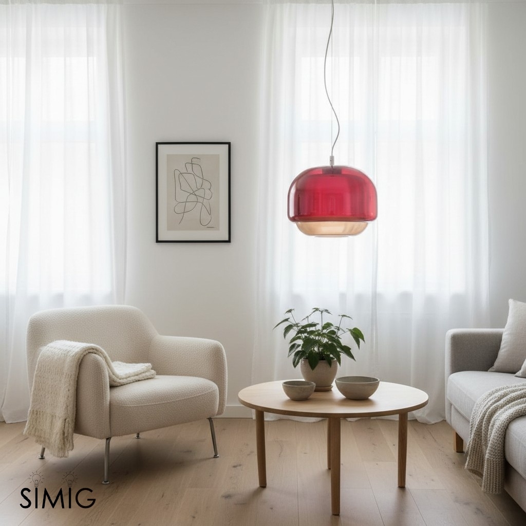 Clinco Layered Glass Hanging Lamp ‑ Chic Design for Living Room S251