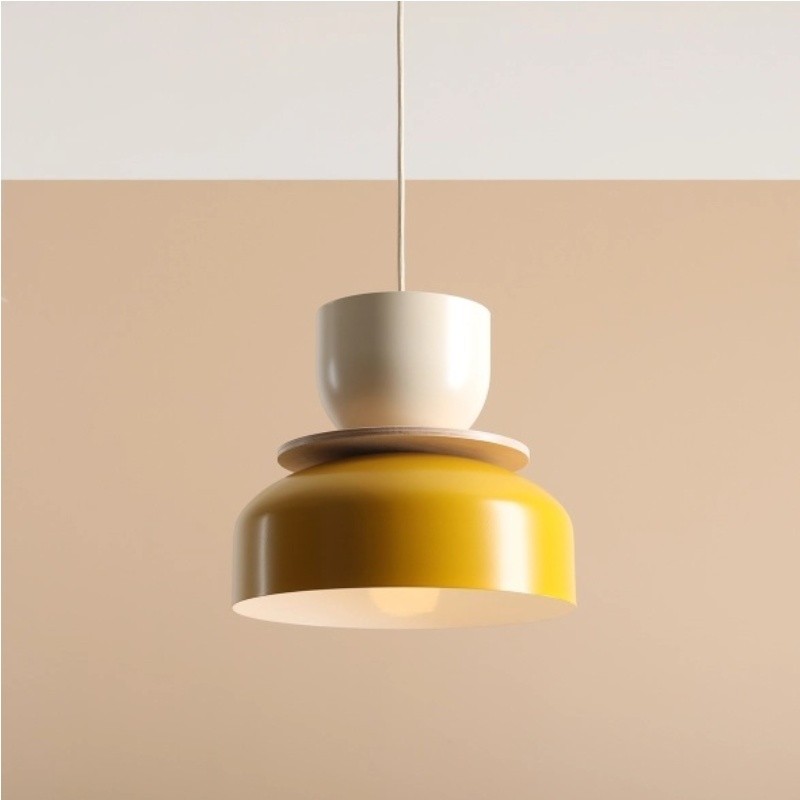 Modern Dual‑Shade Pendant Lamp With Scandinavian Style S227