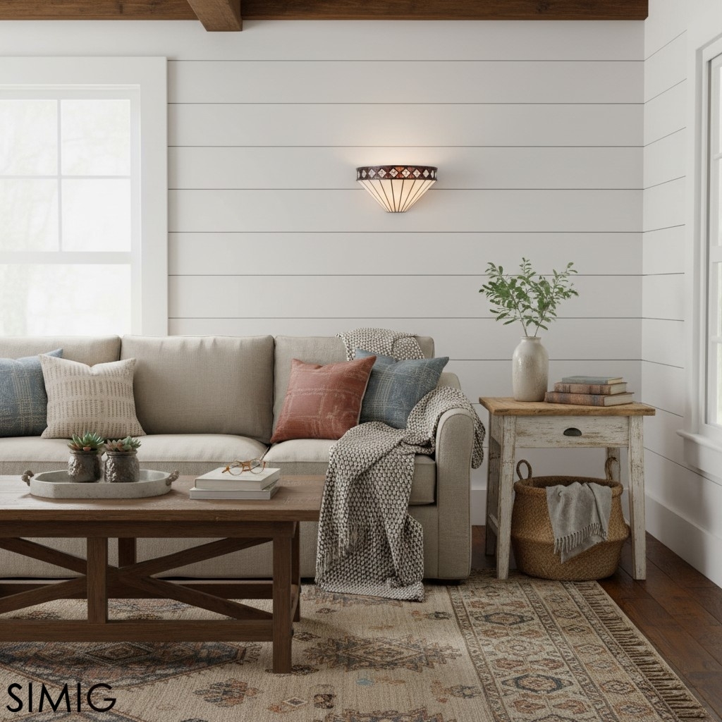 TF Fargo Diamond Motif Wall Light – Decorative Home Lighting T636