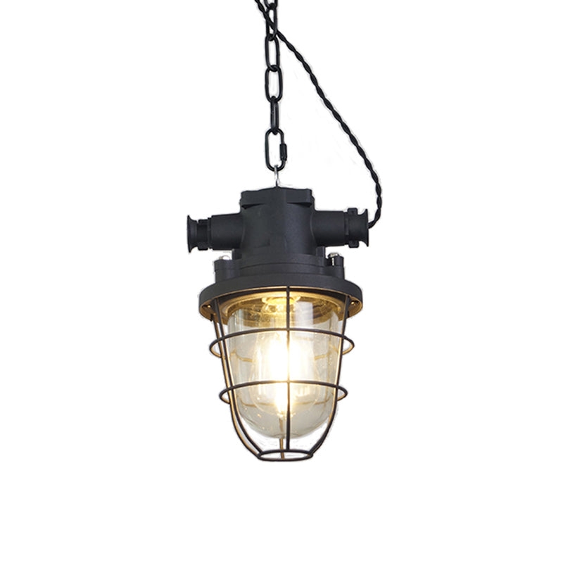 Bulkhead Cage Pendant Light T1853