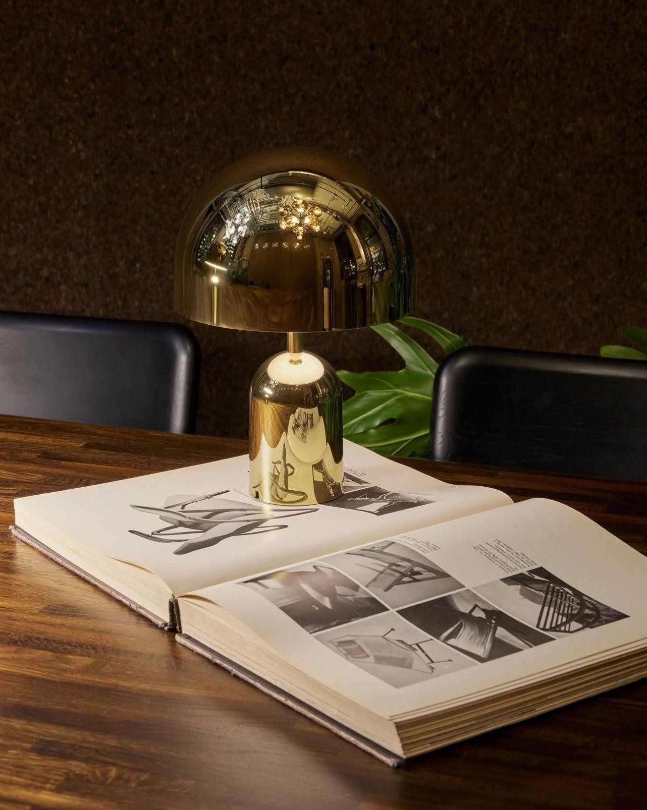 Smooth Mushroom Portable Table Lamp M179
