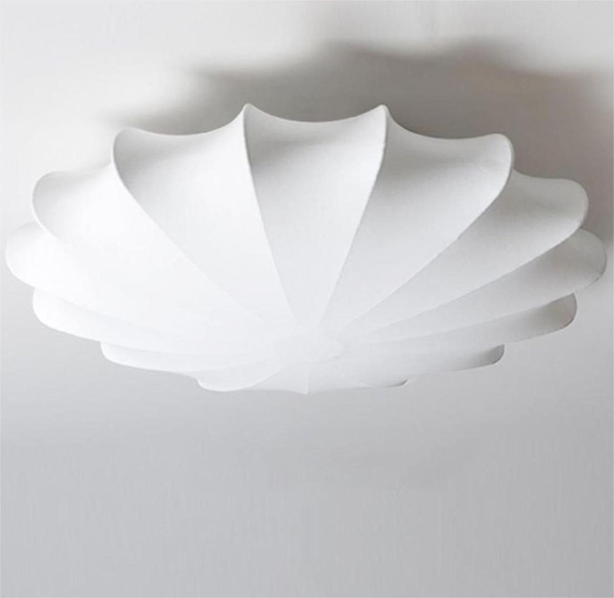 Japanese Style Wabi-Sabi Style Silk Ceiling Lamp S52