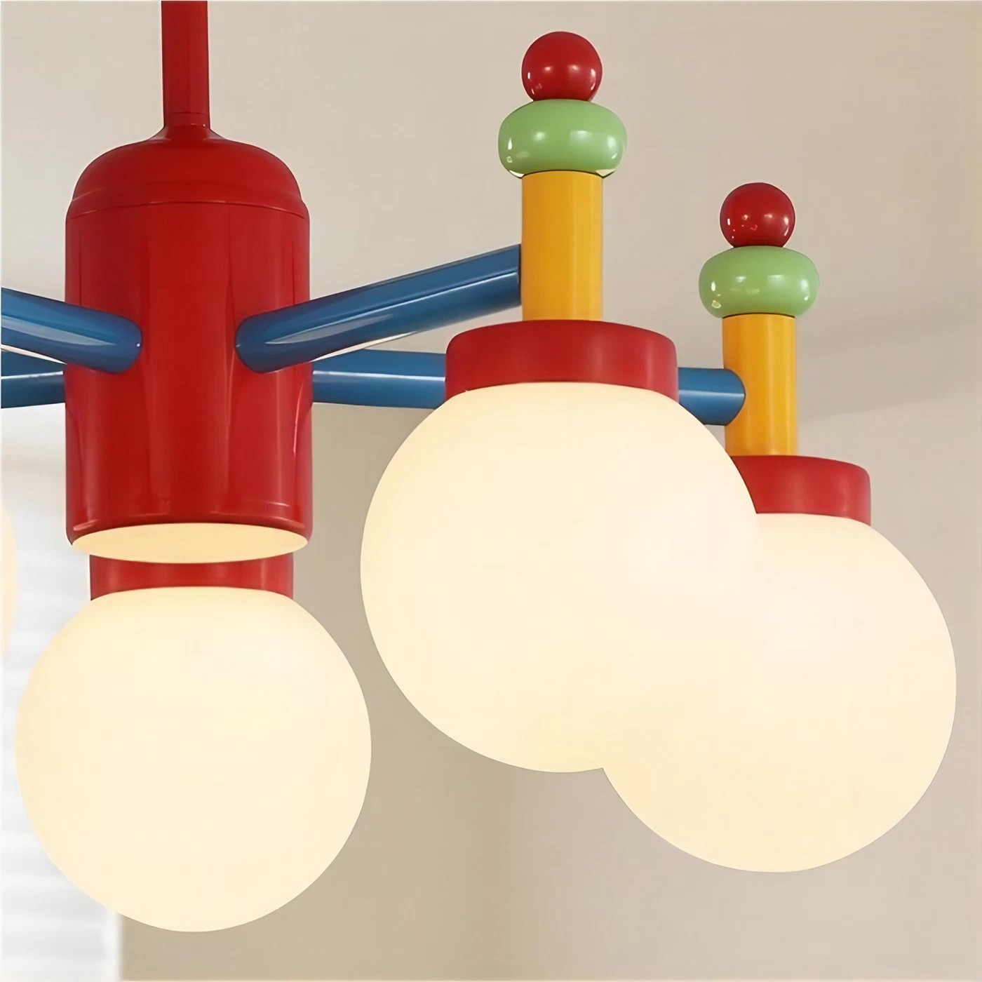 Art Decor Macaron Chandeliers For Children's Room S49