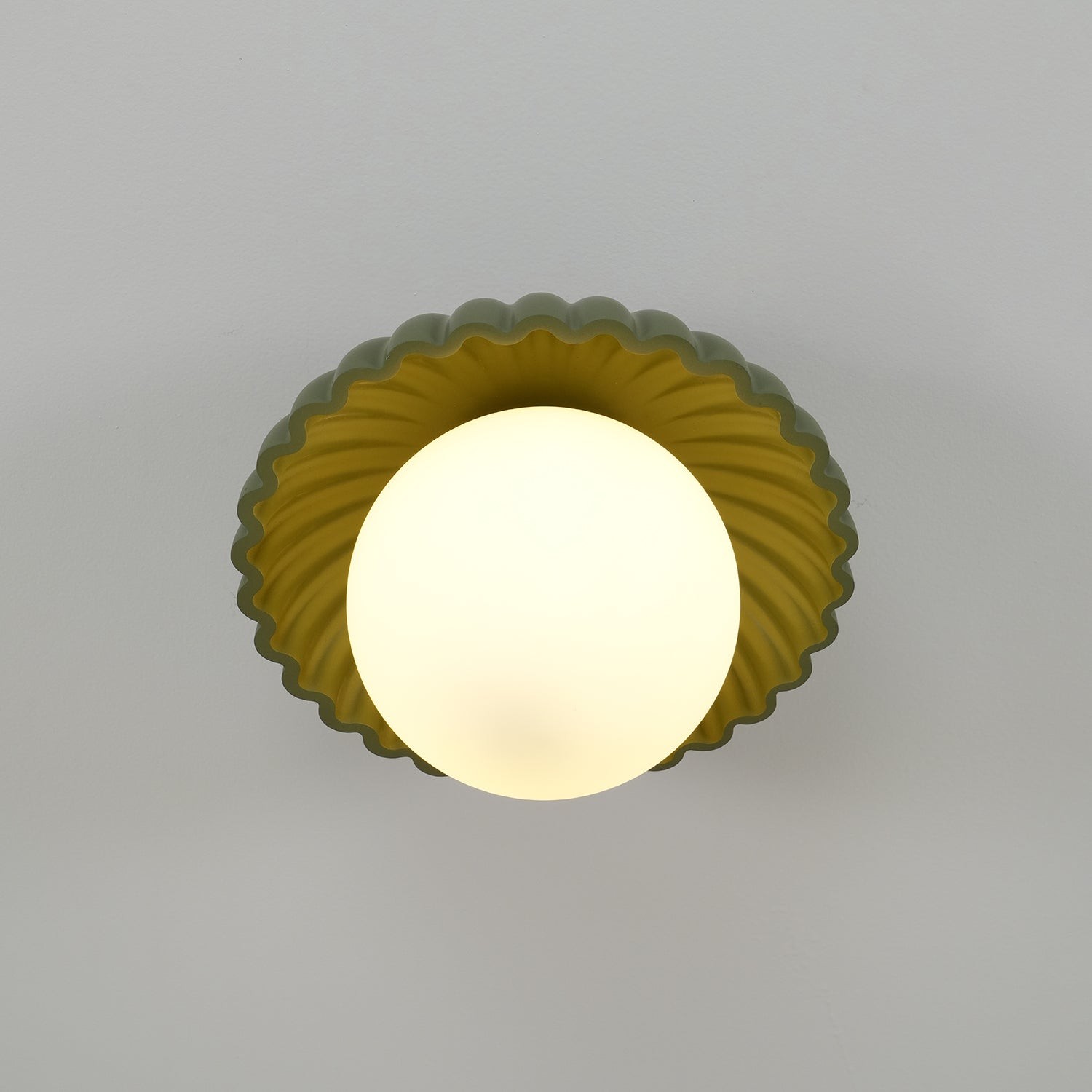 Alien Cream Glass Ceiling Light - Modern Nordic Ceiling Fixture M77