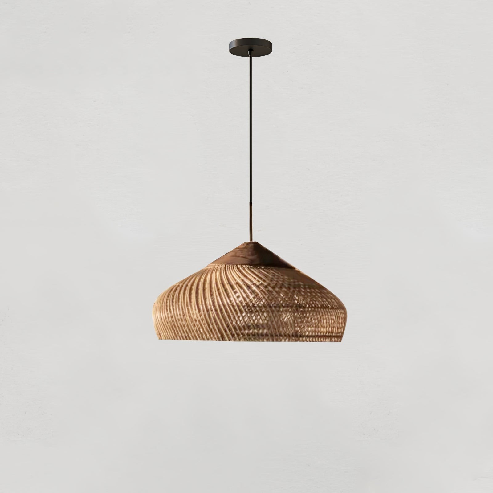 Harp Braided Rattan Pendant Lamp T048