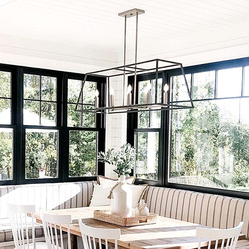 Trapezium Cage Pendant Light