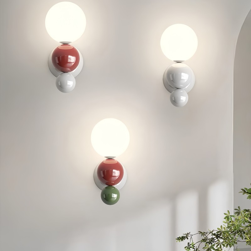 Macaron Globe Bubble Wall Lamp M190