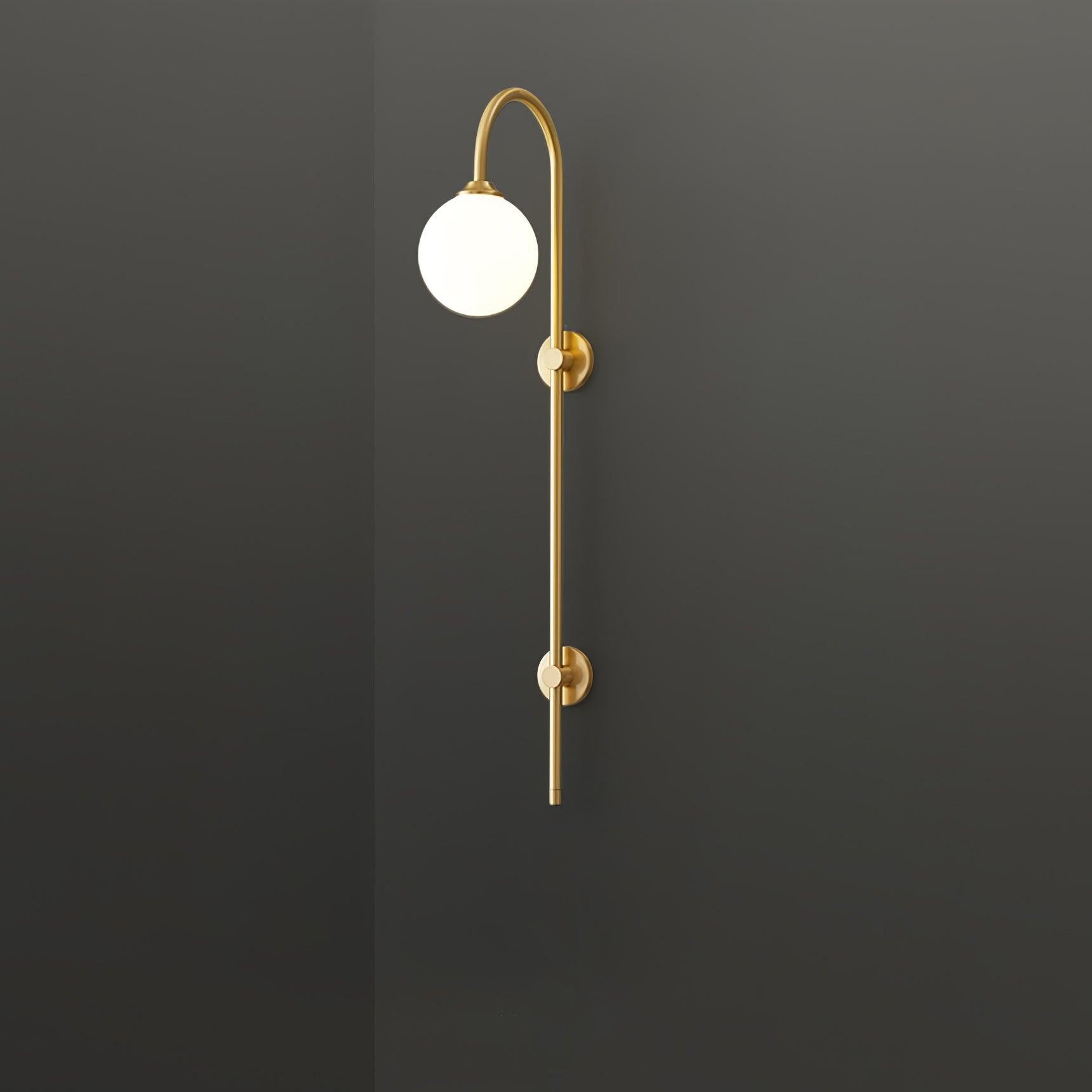 Globe Brass Wall Sconce M451