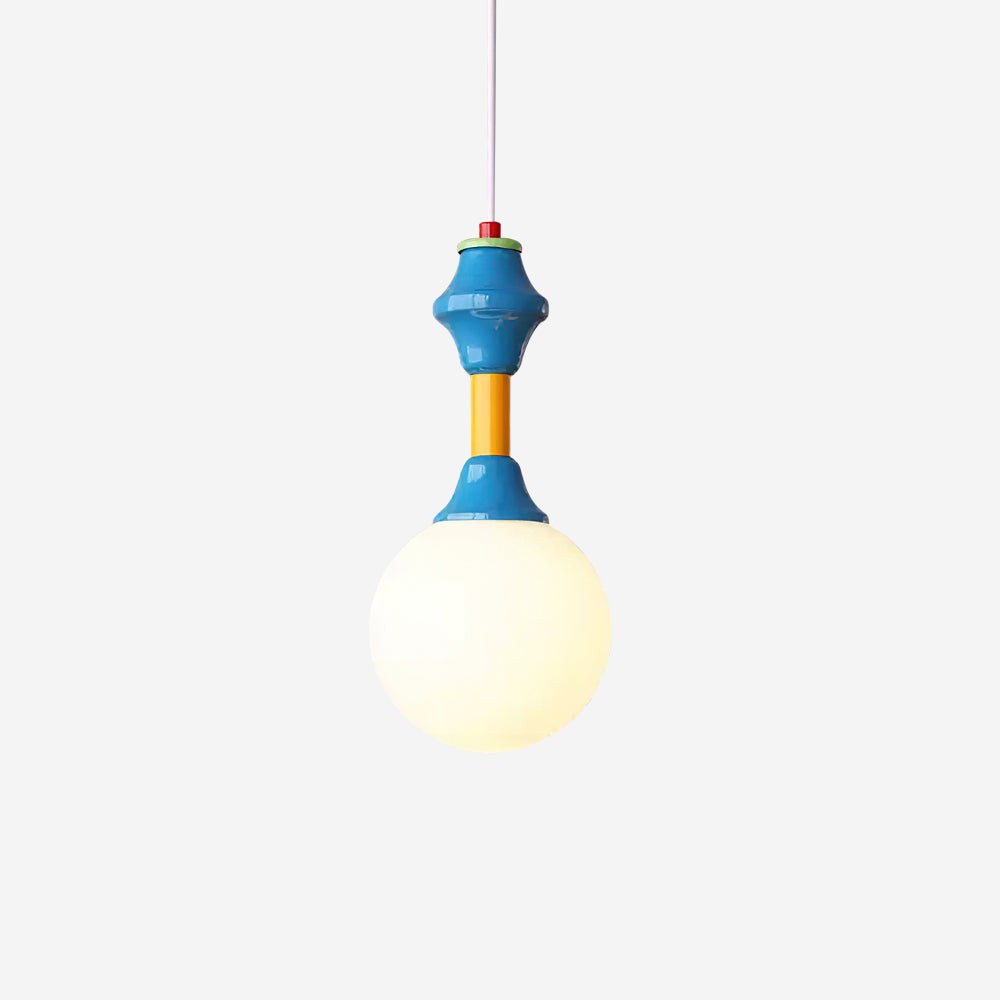French Blue And White Atmosphere Pendant lamp M93