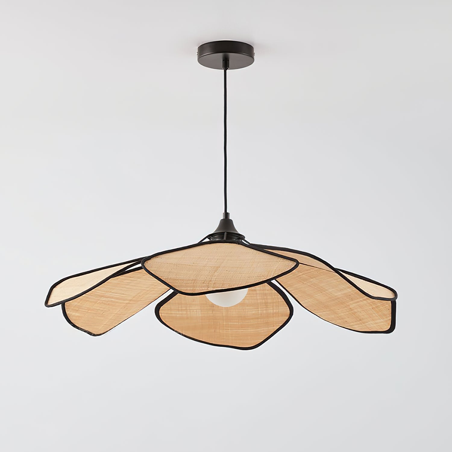 Raffia Petal Pendant Lamp T1475