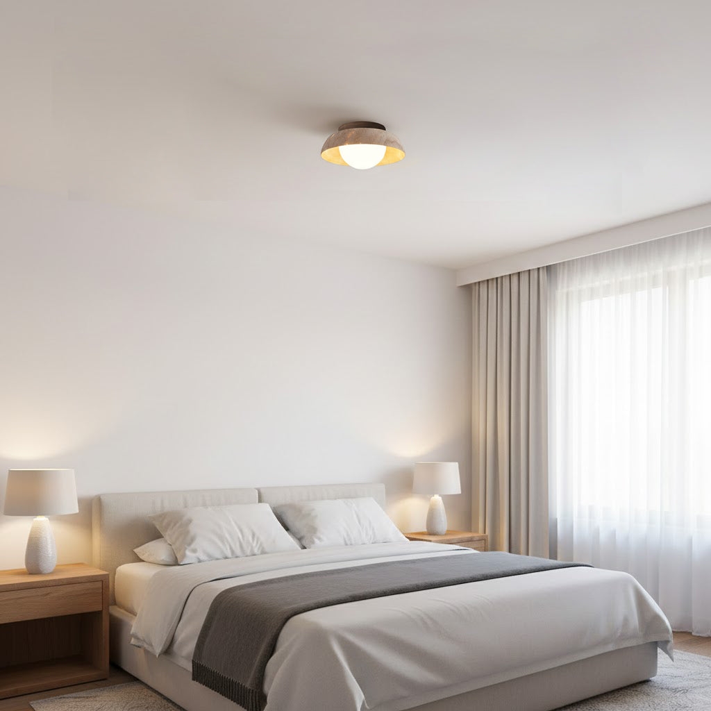 Piedra Travertine Ceiling Lamp T1906