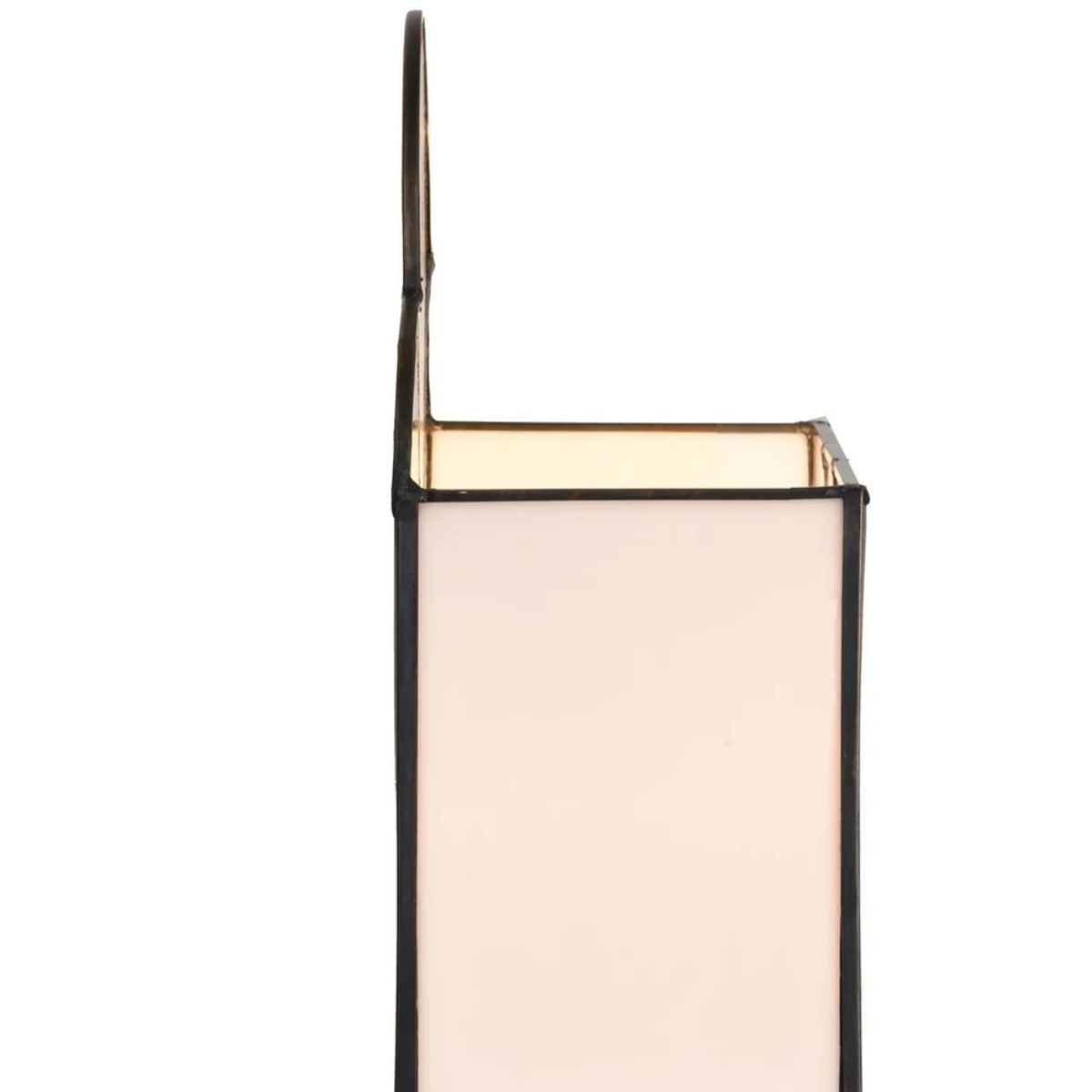 Kelsar Stained Glass Art Deco Table Lamp - Elegant Indoor Accent Light for Living Room or Entryway T833