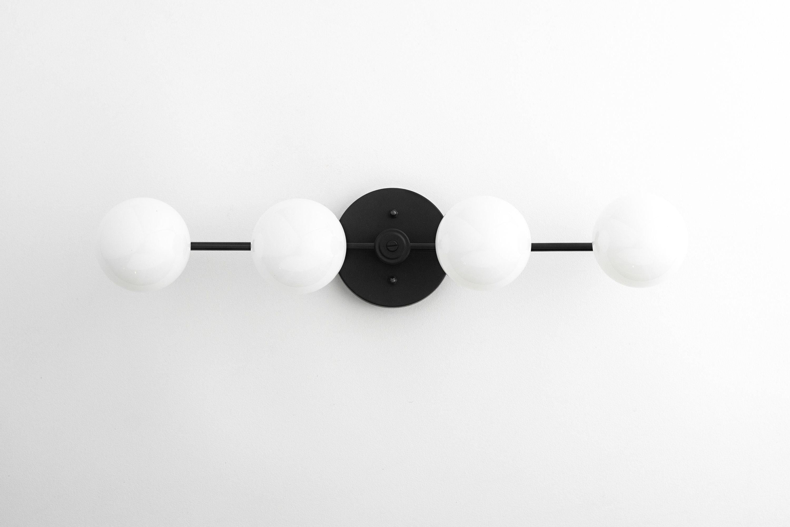 Glorica Glass Long Vanity Light - Modern Minimalist Wall Sconce Design T323