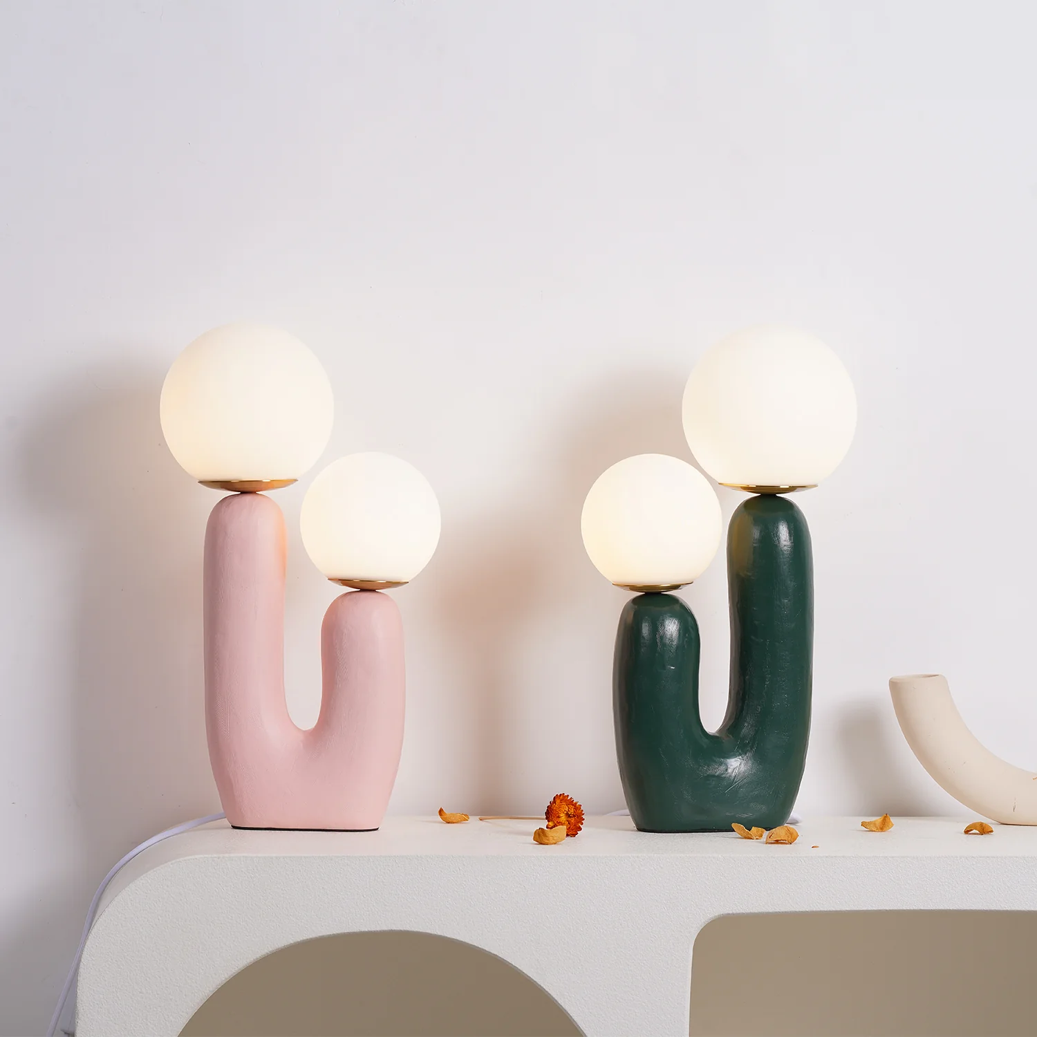Oo Rought Table Lamp Creative Decor S15