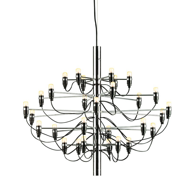 Tendrila Multi-Light Chandelier - Industrial Style Pendant Light for Dining Room