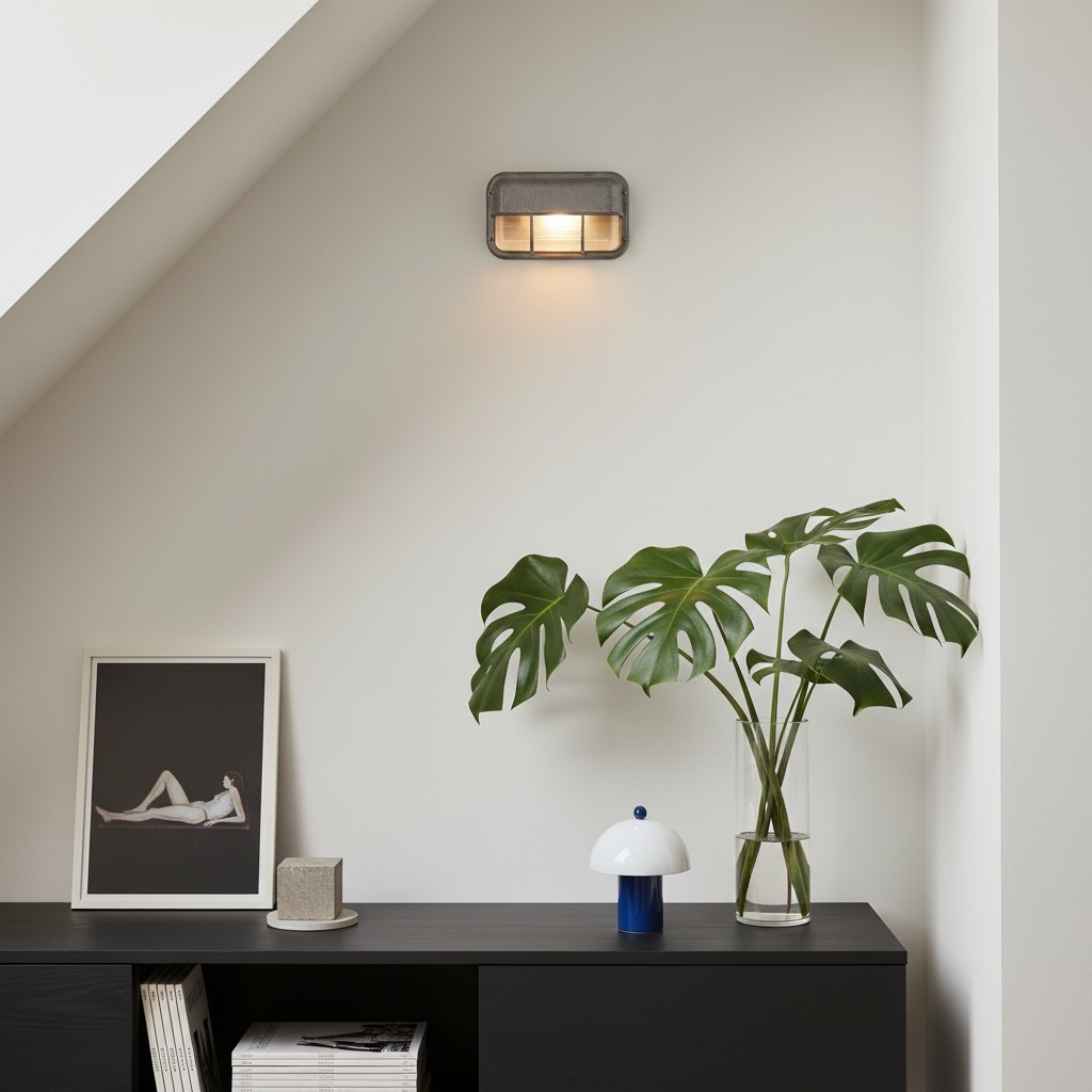 Morvane Industrial Outdoor Wall Lamp Cage Design - Outdoor Entry Light T1196