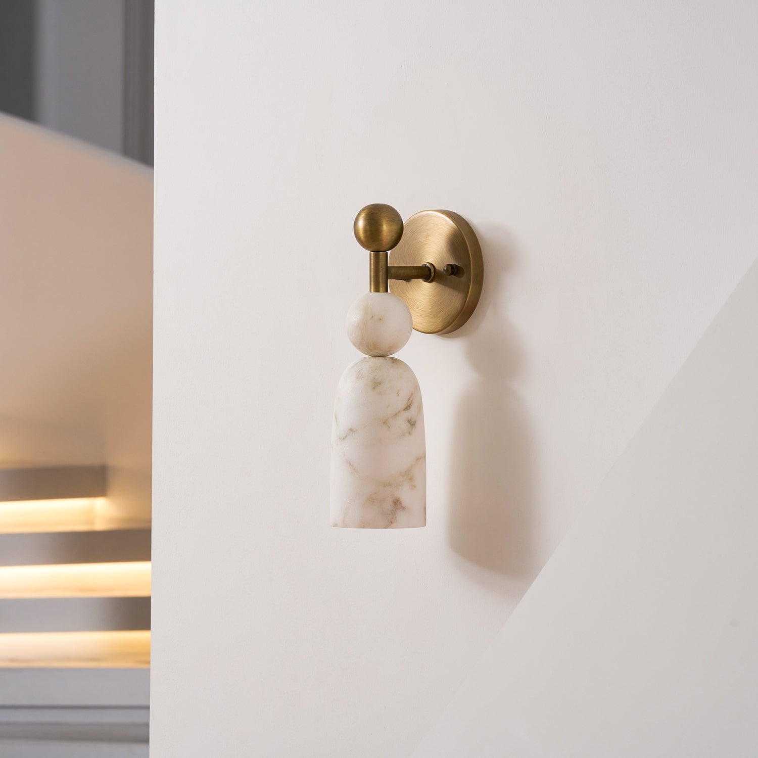 Flume Alabaster Wall Lamp T1989