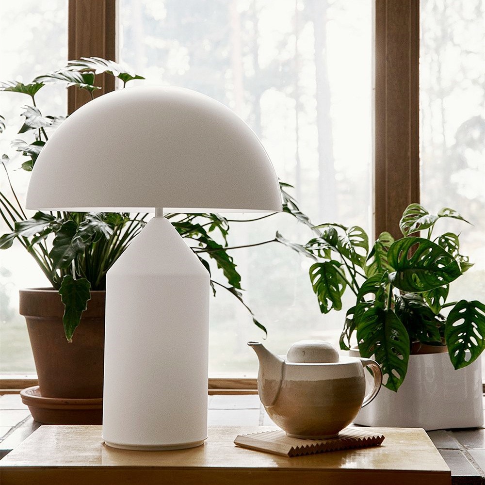 HaloVell Table Lamp Sculptural Dome - Modern Bedroom Lighting