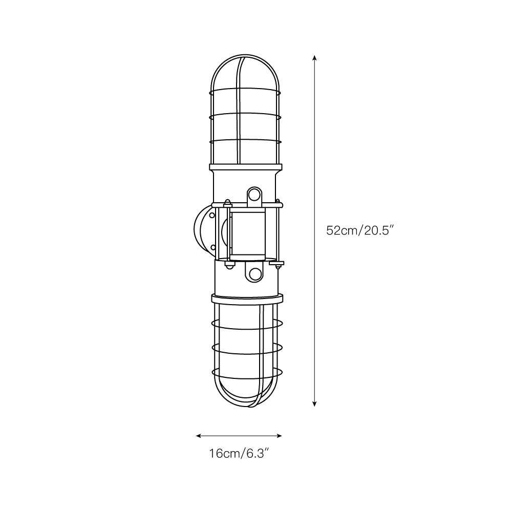 Lucid Dudley Wall Lamp T1716