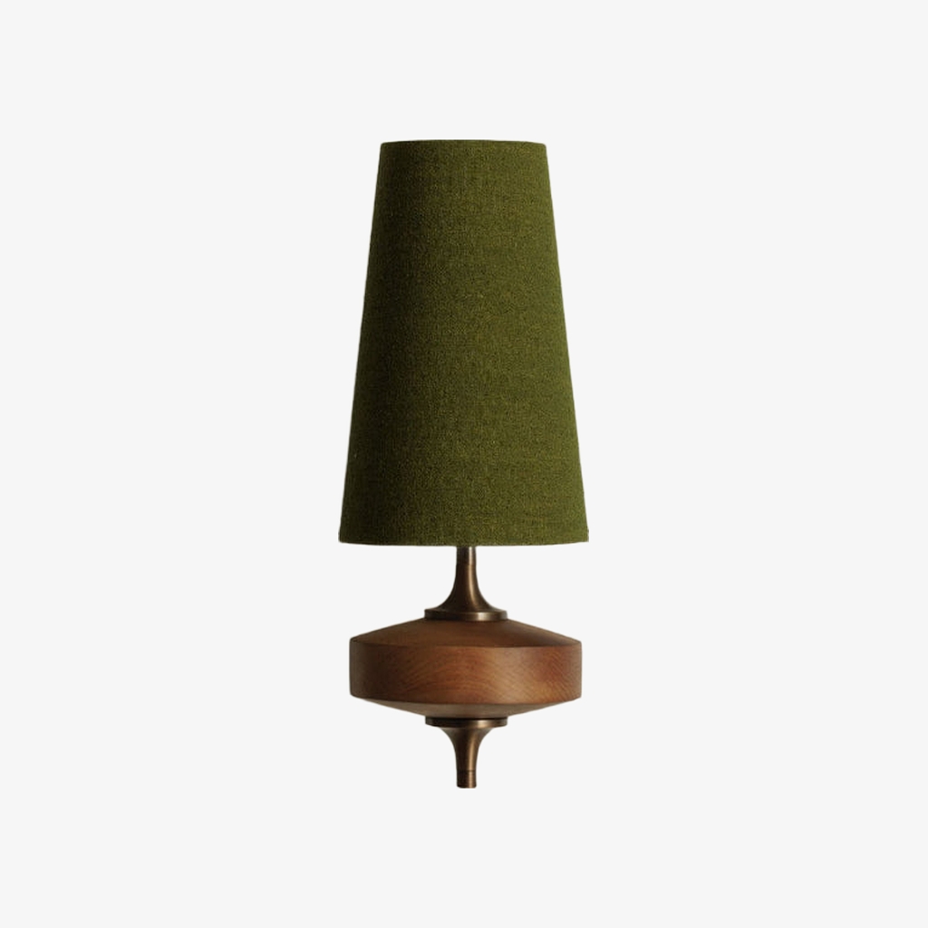 Chrona Rho Fabric Sculpt Wall Lamp - Artistic Contemporary Style T122