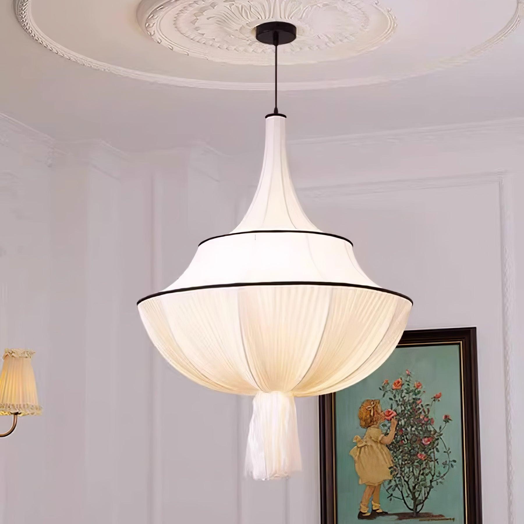 Fabric Art Decorative Pendant Lamp M258