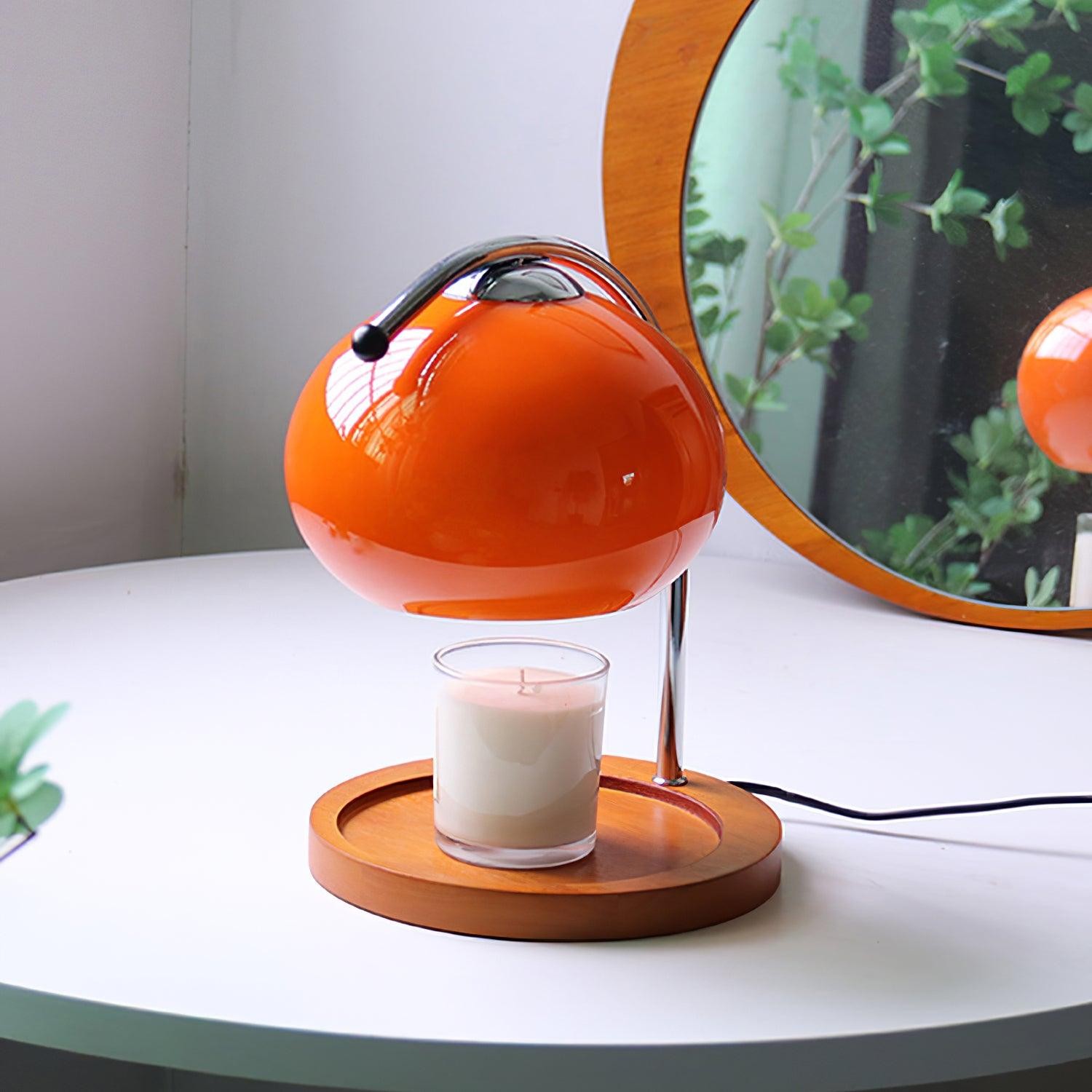 Modern Bauhaus Glass Candle Warmer Table Lamp M43