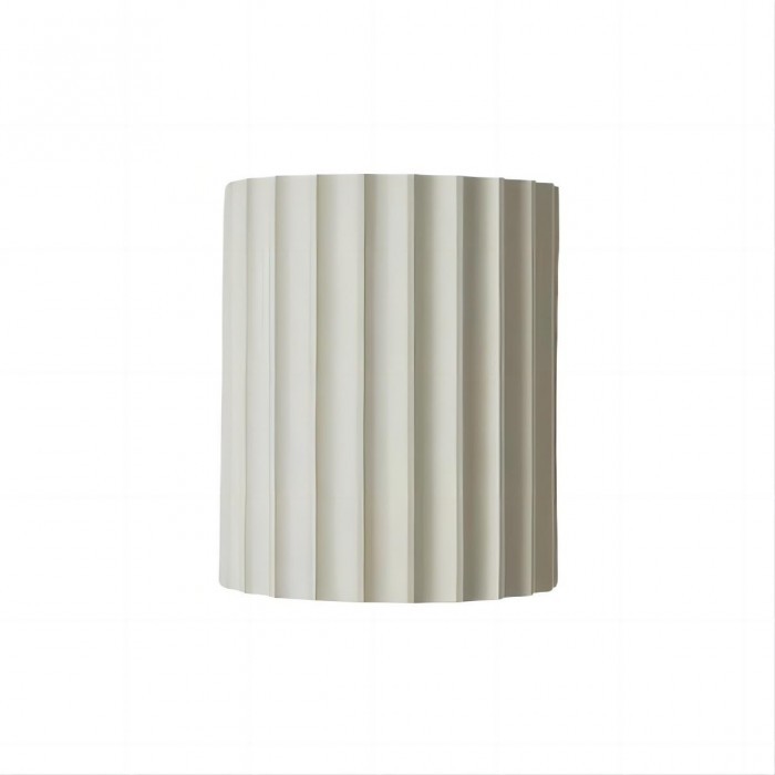 Ribbed Resin Design - Minimalist Wall Light for Modern Interior Spaces S104