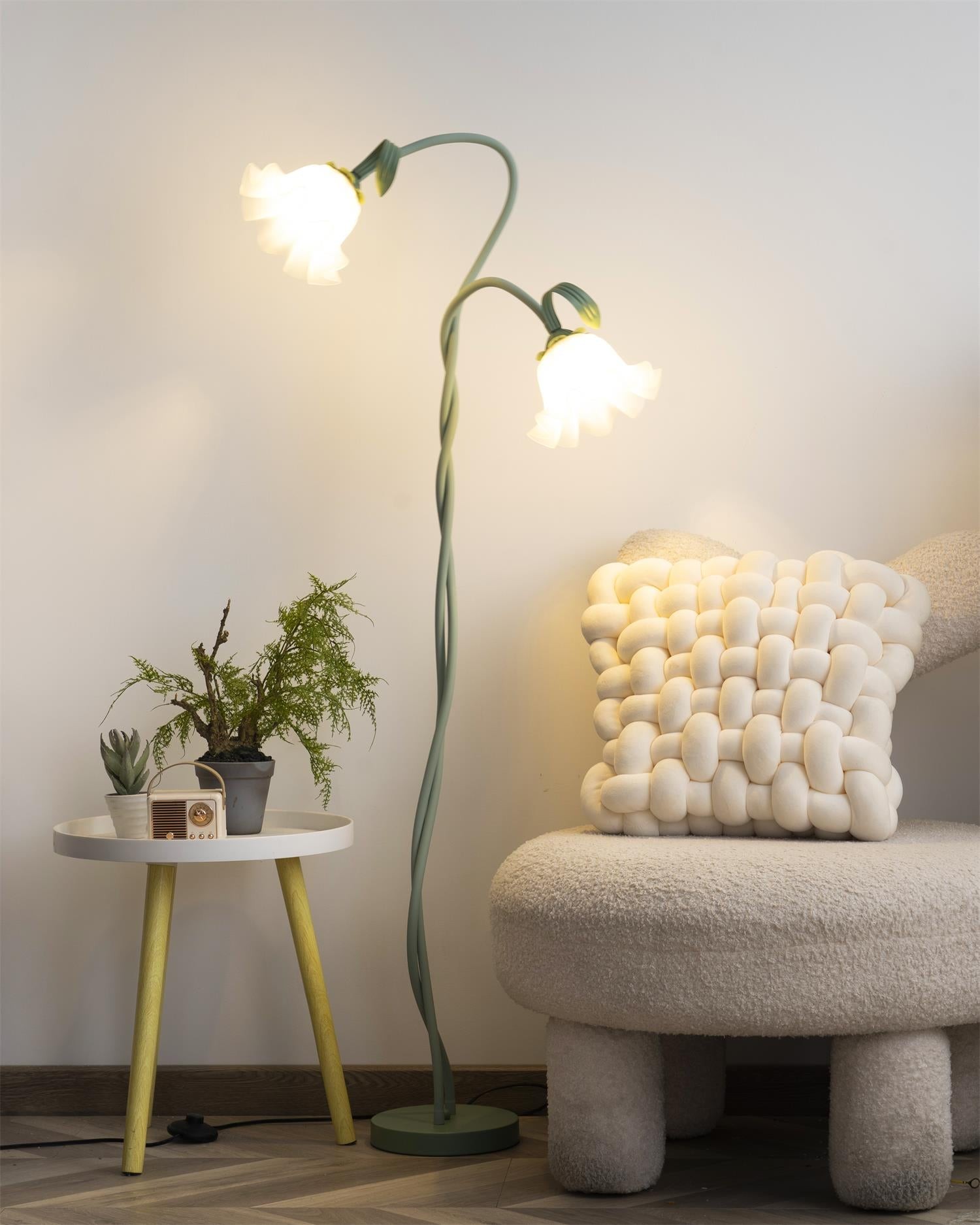 Creative Multi-Head Winding Flower Shape Floor Lamp M75