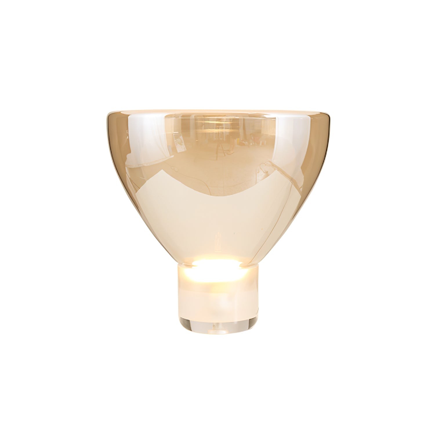 Nordic Simple Modern Luxury Glass Table Lamp For Study Room M394