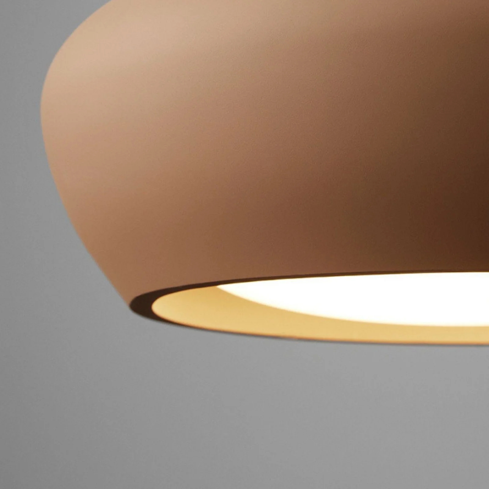 Monocem Minimalist Concrete Ceiling Fixture – Stylish Flush Mount Light for Living Room T1086