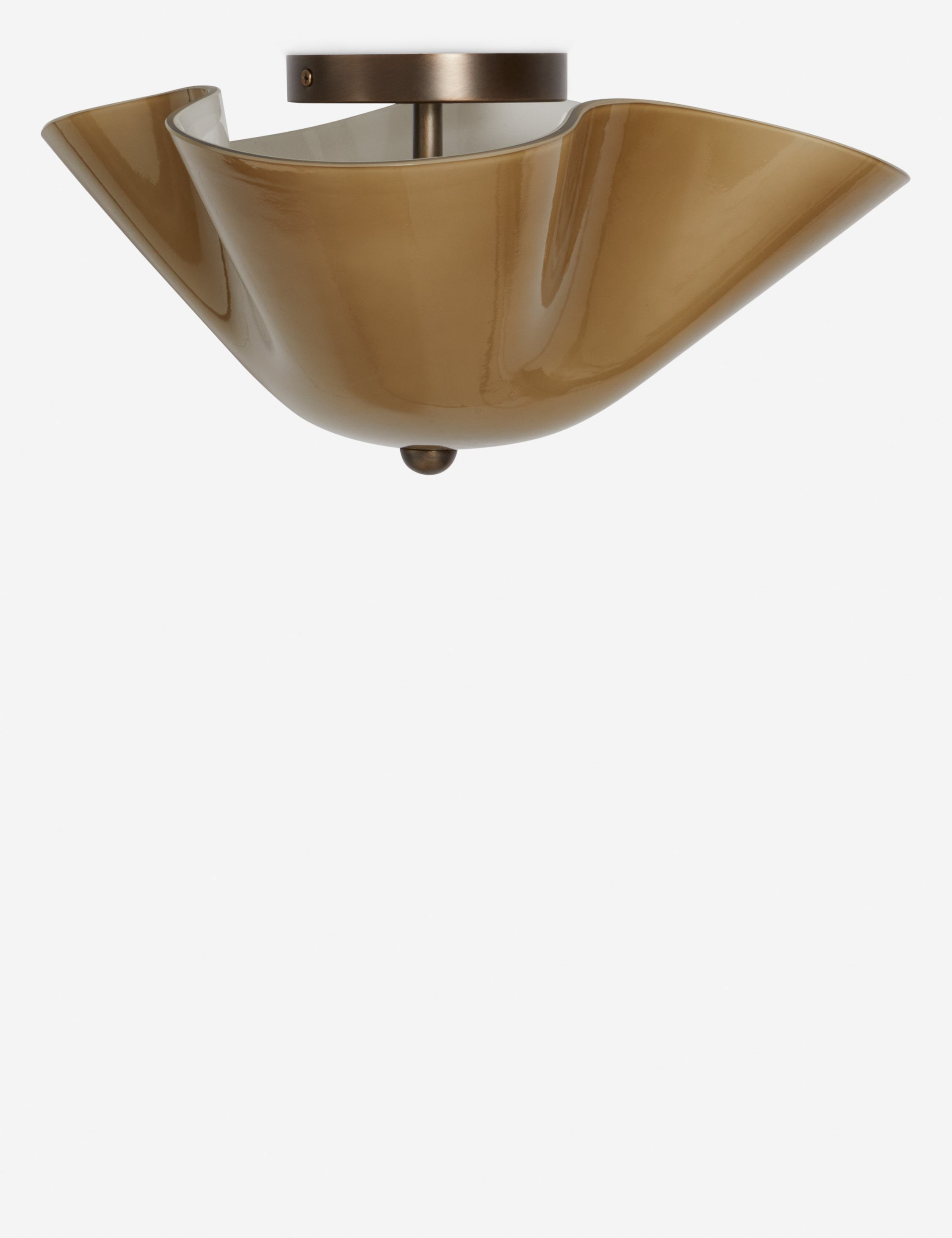 Bellina Modern Glass Flush Mount - Accent Light for Living Spaces T283