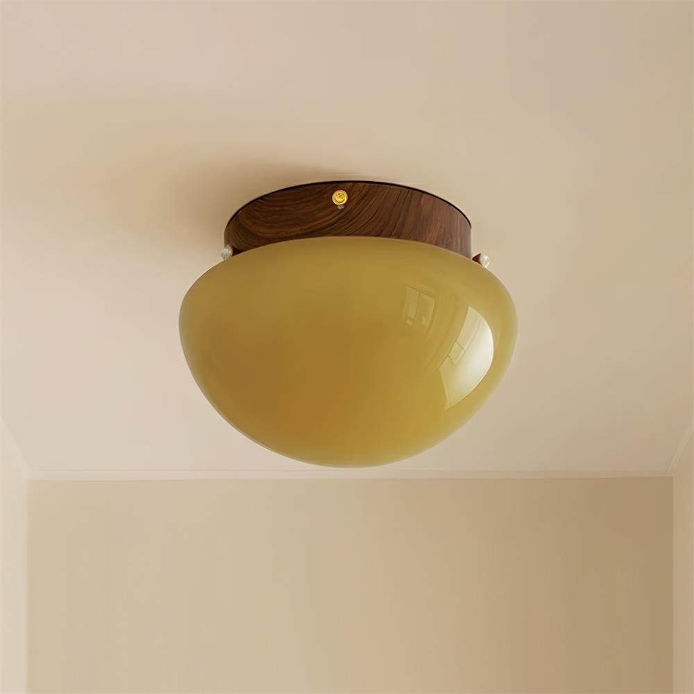 Honeyed Dome Ceiling Lamp T1541