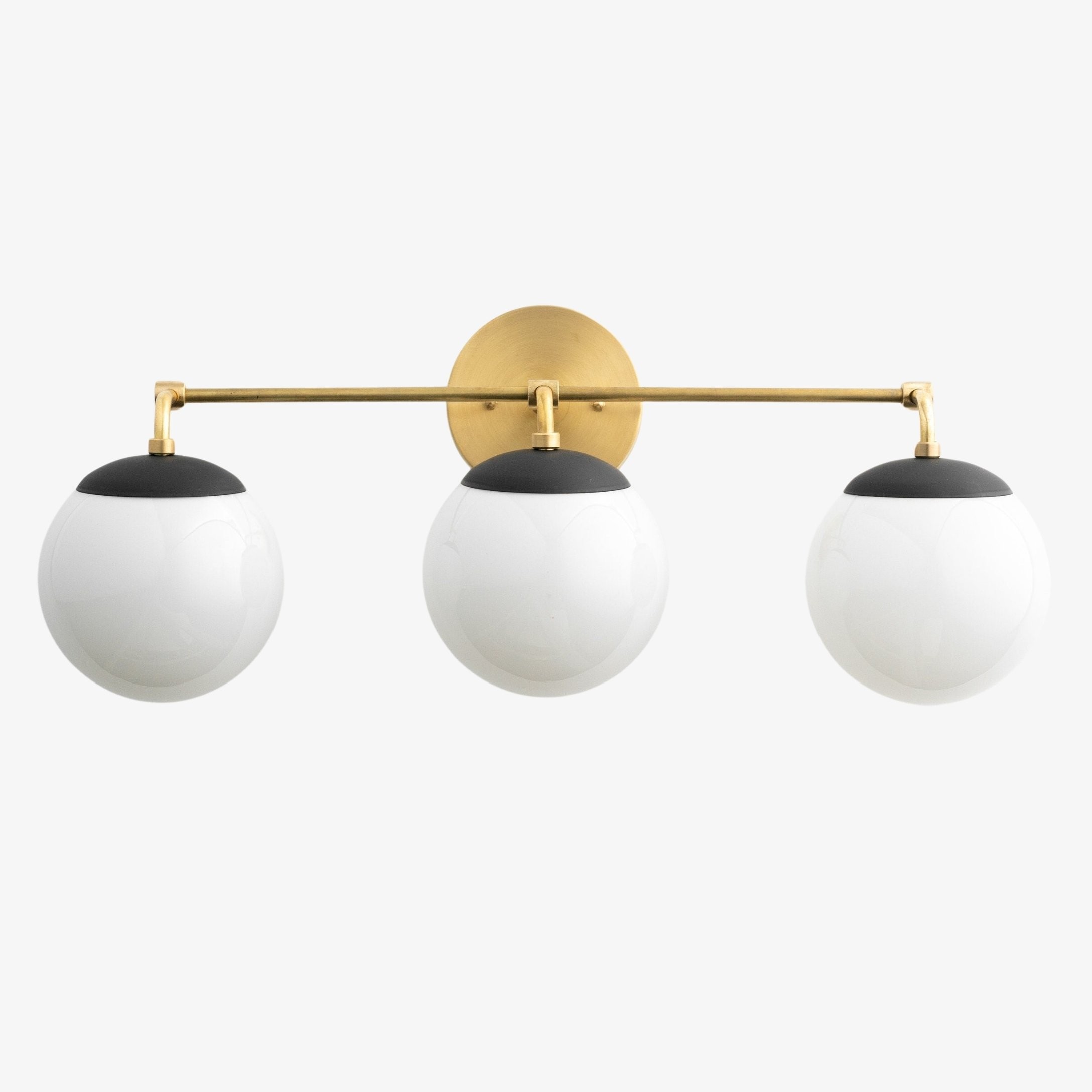 Glorica Glass Wall Sconce - Modern Vintage Vanity Light Fixture T376