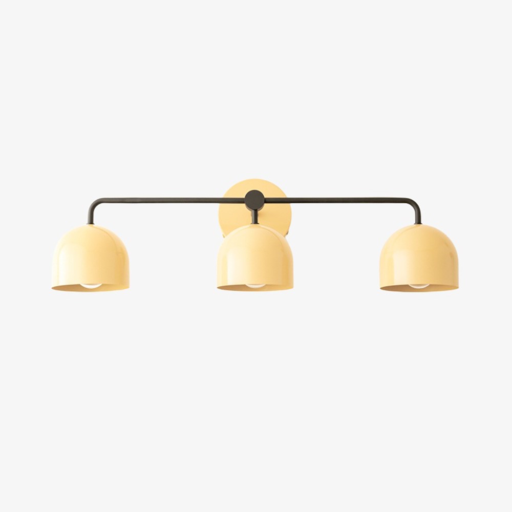 Metio Dome Farmhouse Wall Lamp - Metal Bathroom Mirror Sconce Light T450