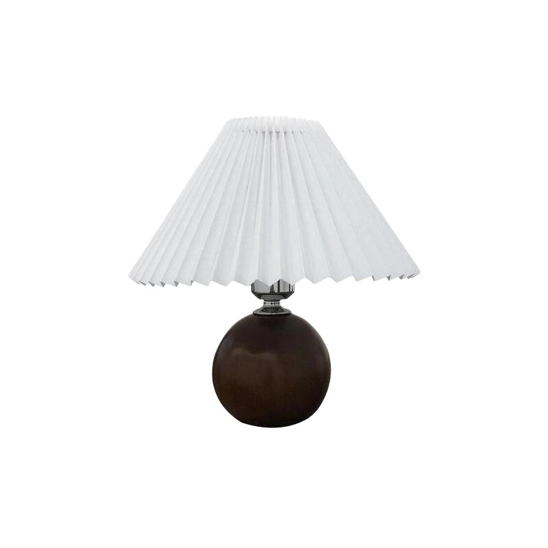 Modern Pleated Table Lamp Beside Lamp