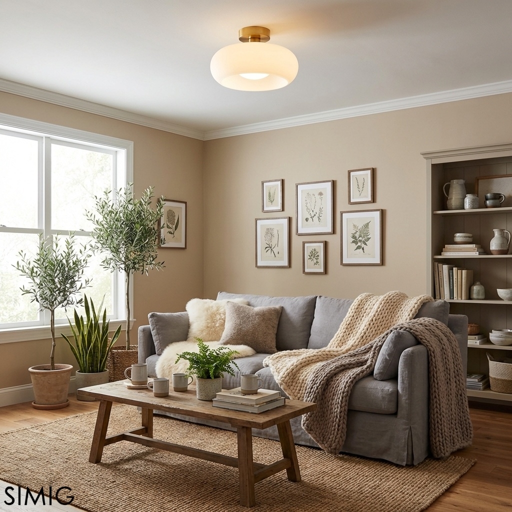 Minimalist Bauhaus Pendant/Ceiling Light S85
