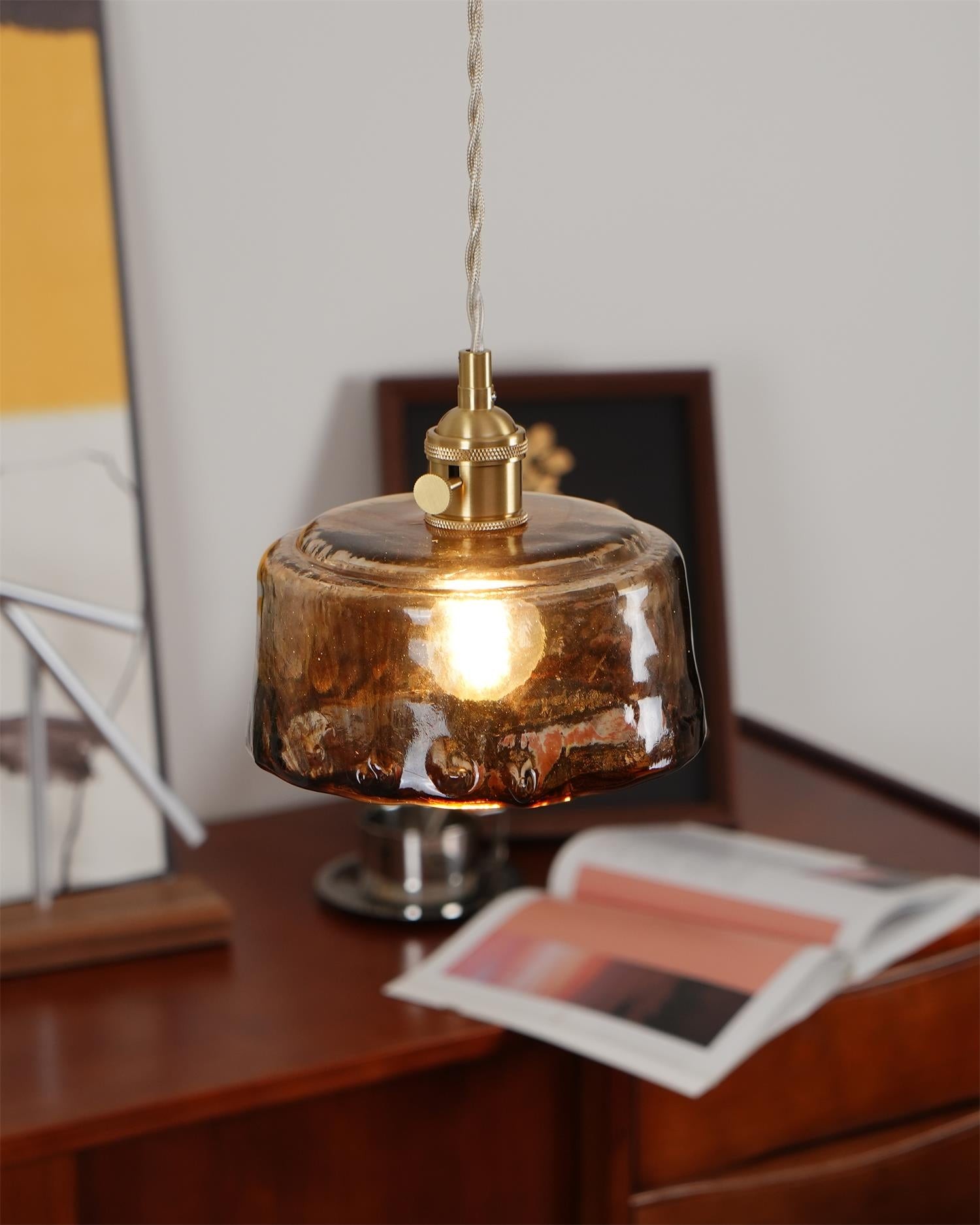 Retro Glass Pendant Lamp M110
