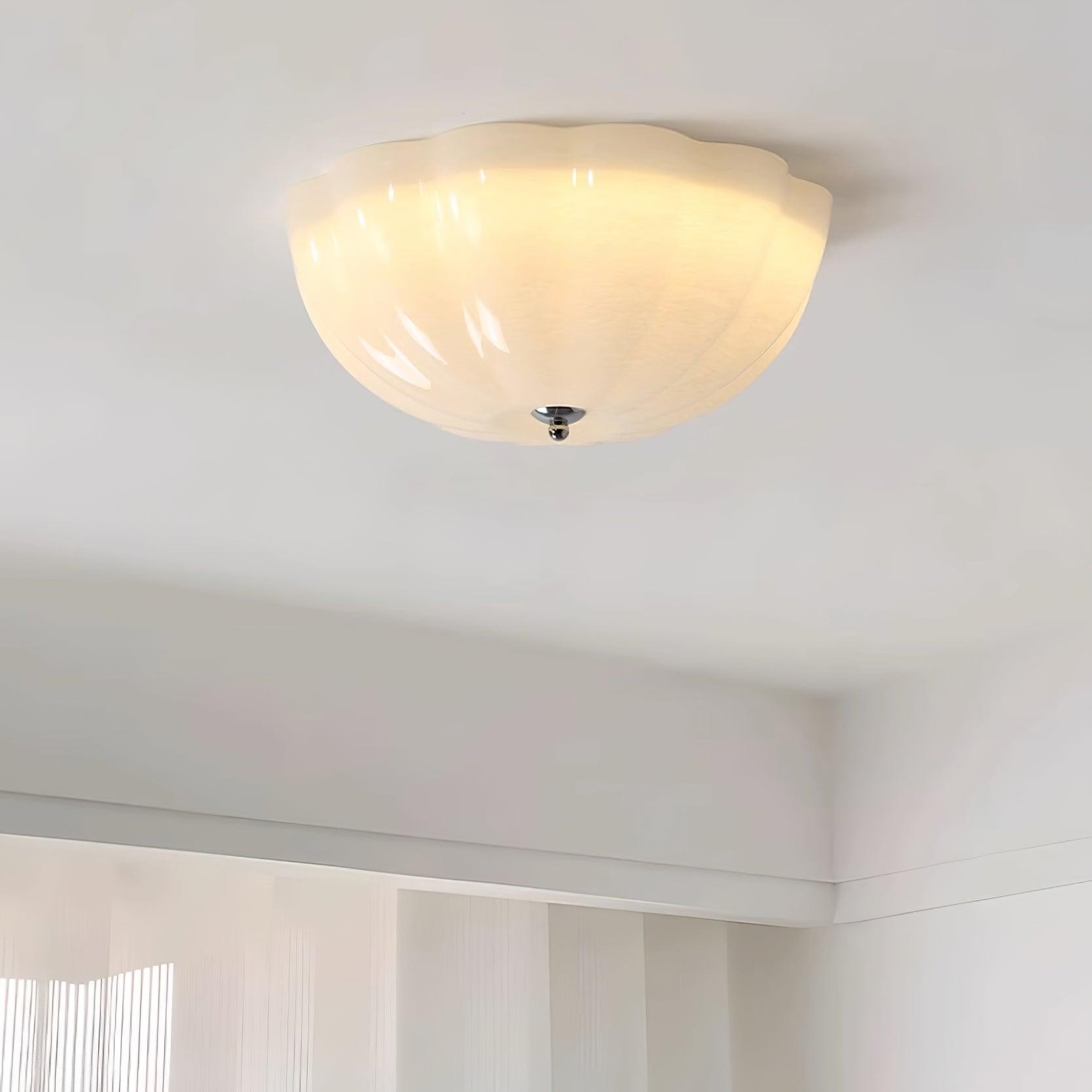 Jelly Shaped Glass Ceiling Lamp M358