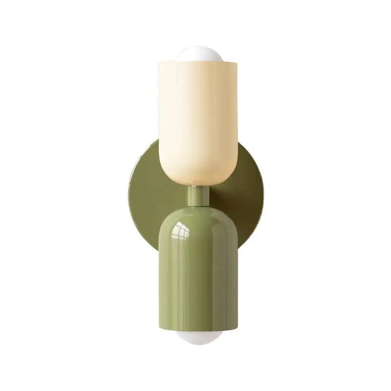 Double Head Up Down Wall Sconce - Modern Metal Ambient Light S94