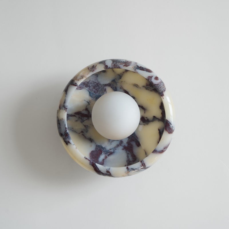 Bowl - Shaped Marble Wall Lamp P064