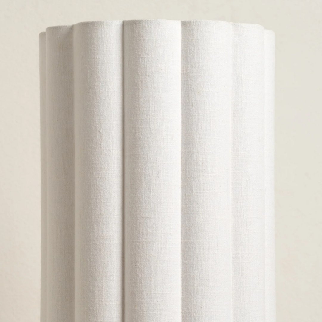 Linbron Wood Fabric Table Lamp - Modern Accent for Living Room T647