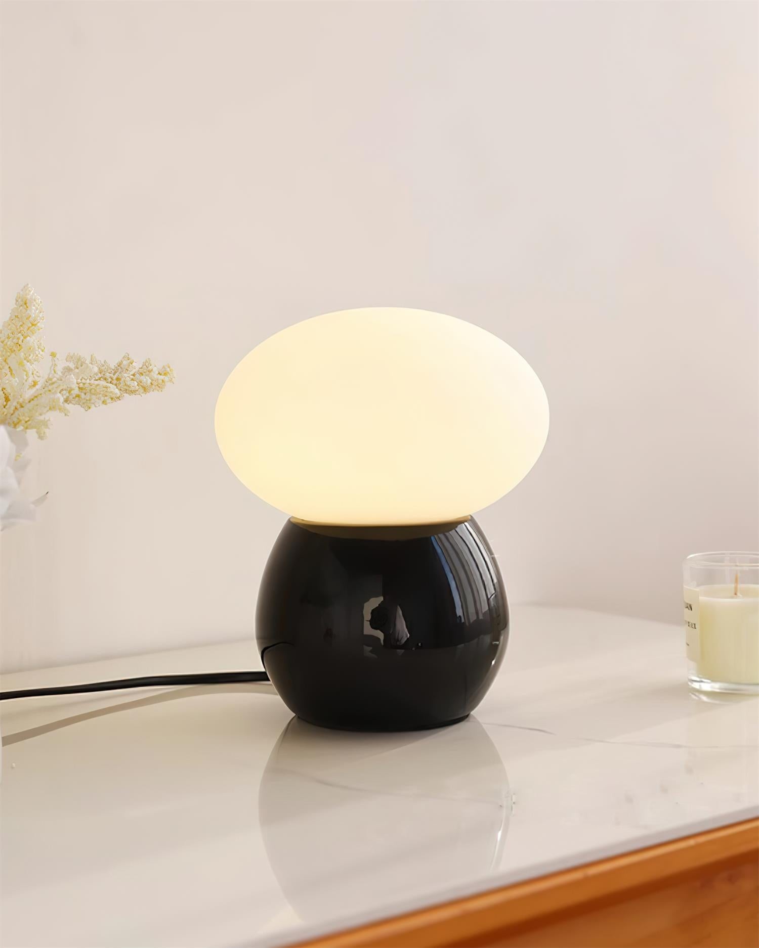 Modern Cream Style Mushroom Table Lamp M224