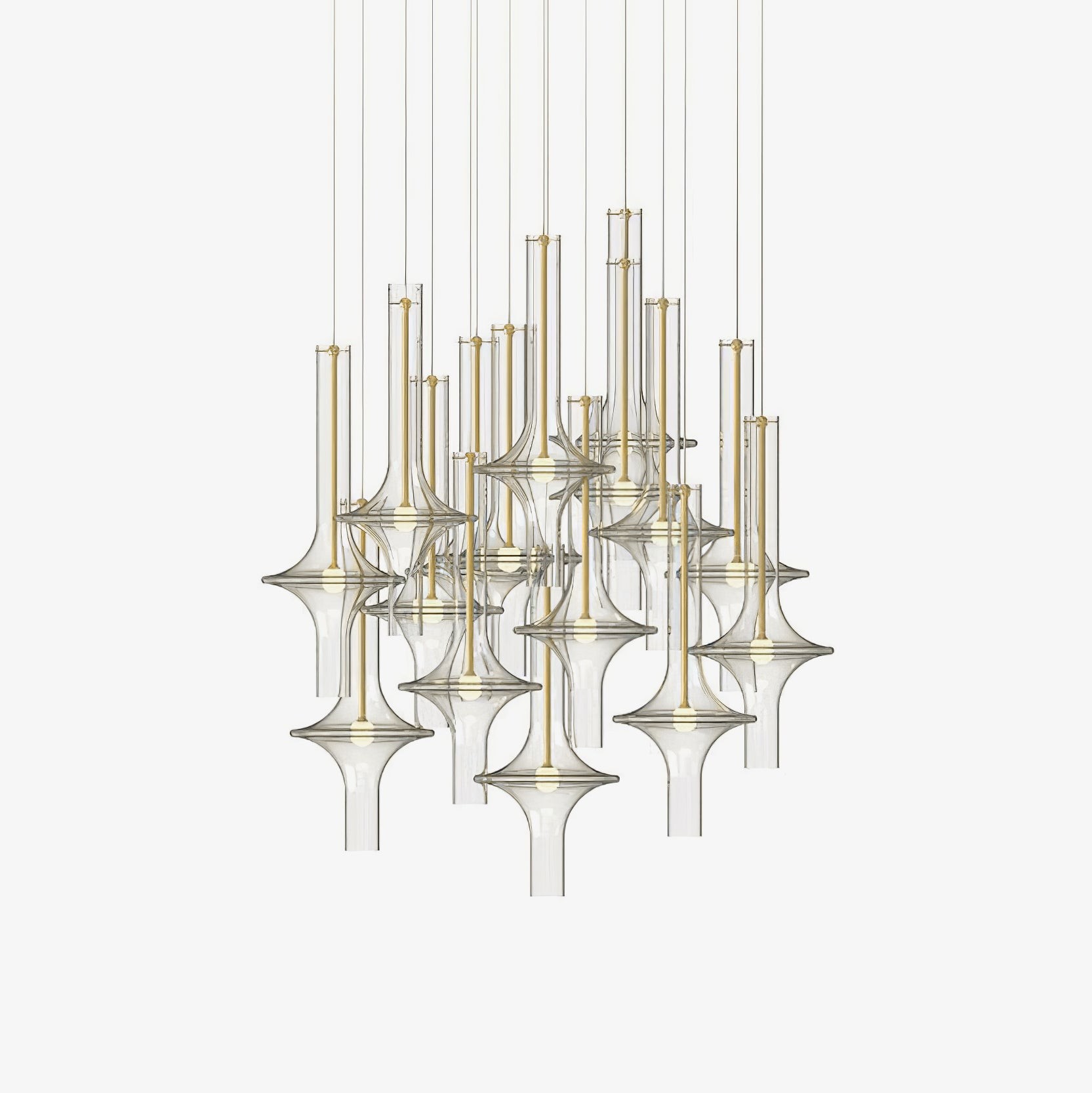 Modern Creative Glass Tube Pendant Lamp M02